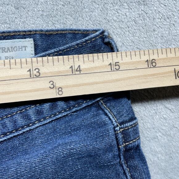 Guess Jeans Mens 30x27 Blue Medium Wash Relaxed Straight Rowland Fit Baggy - Picture 7 of 9